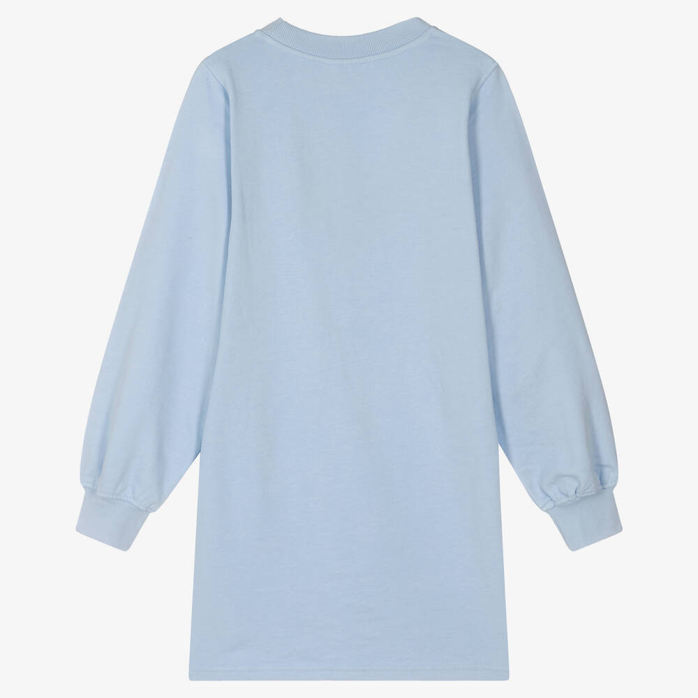 Molo-Teen Girls Blue Sweatshirt Dress | Childrensalon Outlet