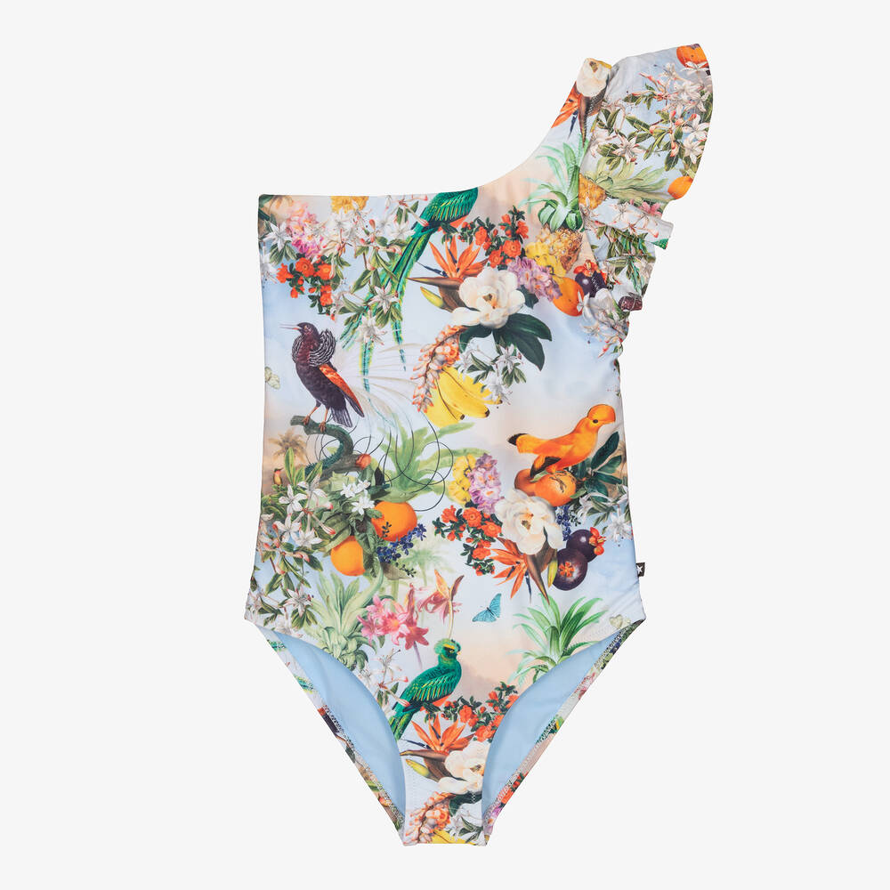 Molo - Maillot de bain bleu tropical ado | Childrensalon