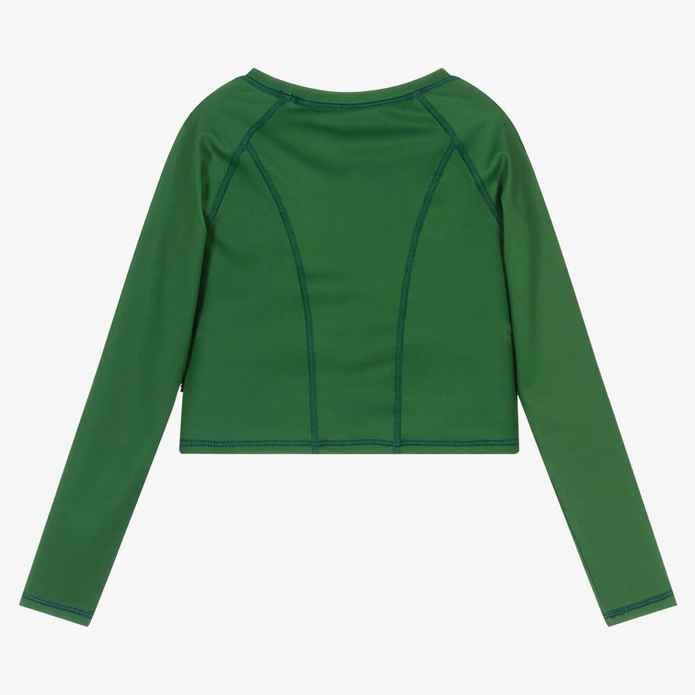 Molo-Teen Girls Dark Green Sports Top | Childrensalon Outlet