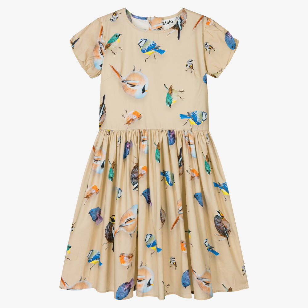 Molo - فستان تينز بوبلين لون بيج | Childrensalon