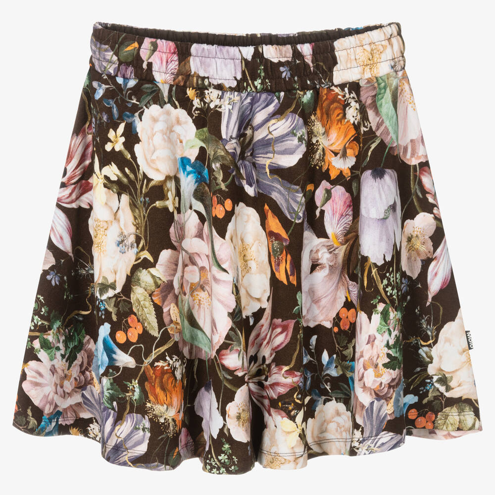 Molo - Teen Girls Floral Cotton Skirt | Childrensalon