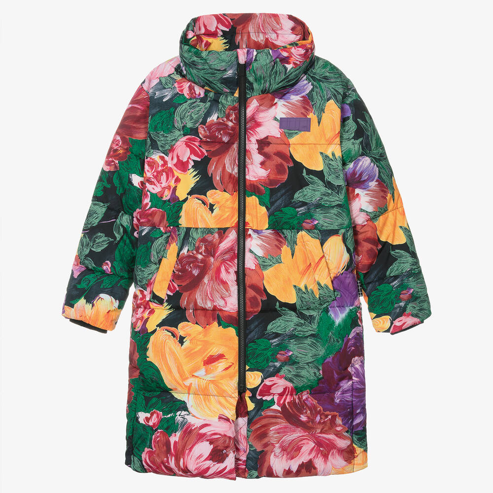 Molo - Teen Girls Floral Puffer Coat | Childrensalon