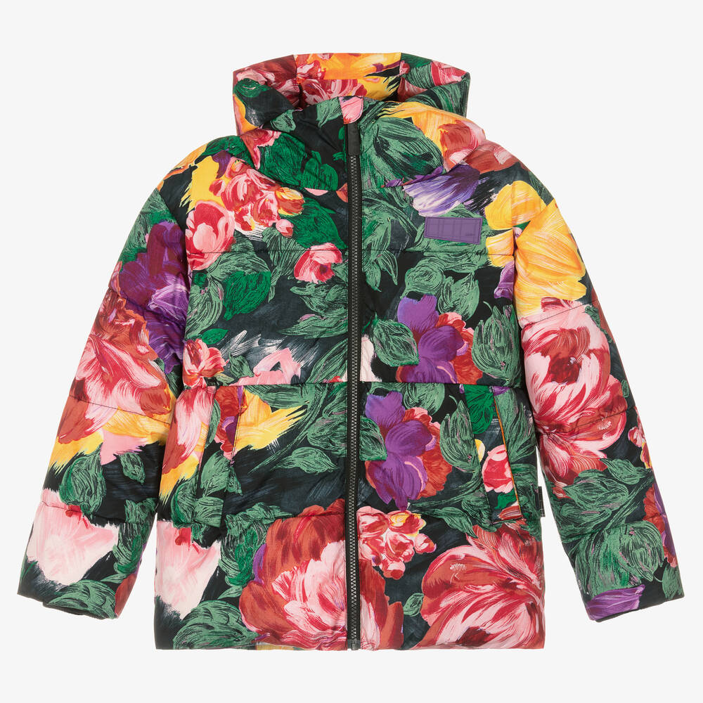 Molo - Teen Girls Floral Puffer Jacket | Childrensalon