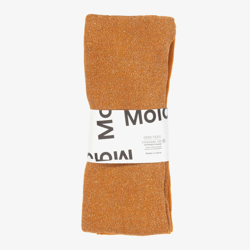 Girls gold outlet glitter tights