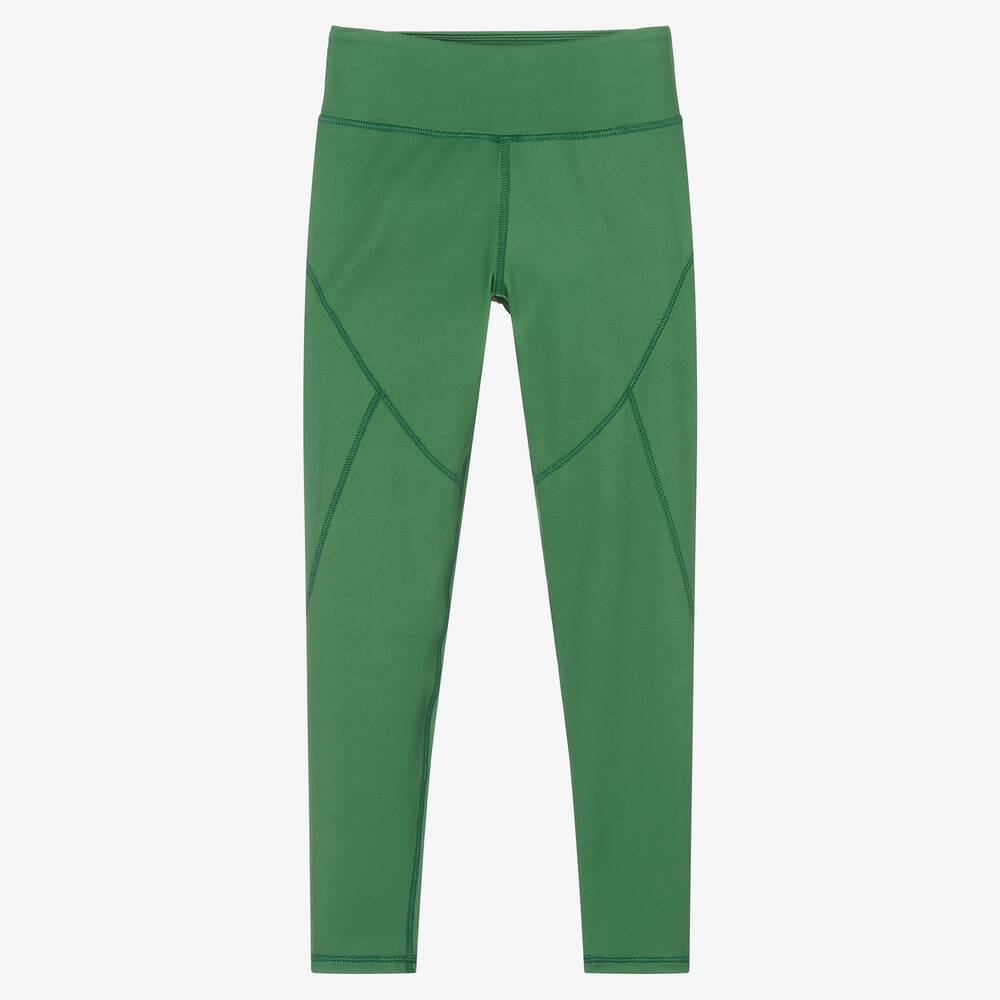 Molo-Teen Girls Green Sport Leggings | Childrensalon Outlet