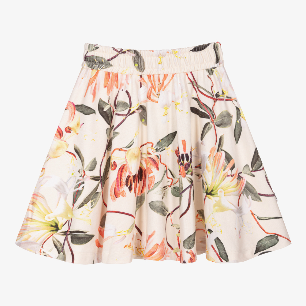 Molo - Teen Girls Ivory Cotton Skirt | Childrensalon