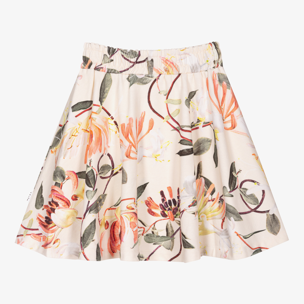 Molo-Кремовая хлопковая юбка для девочек-подростков | Childrensalon Outlet