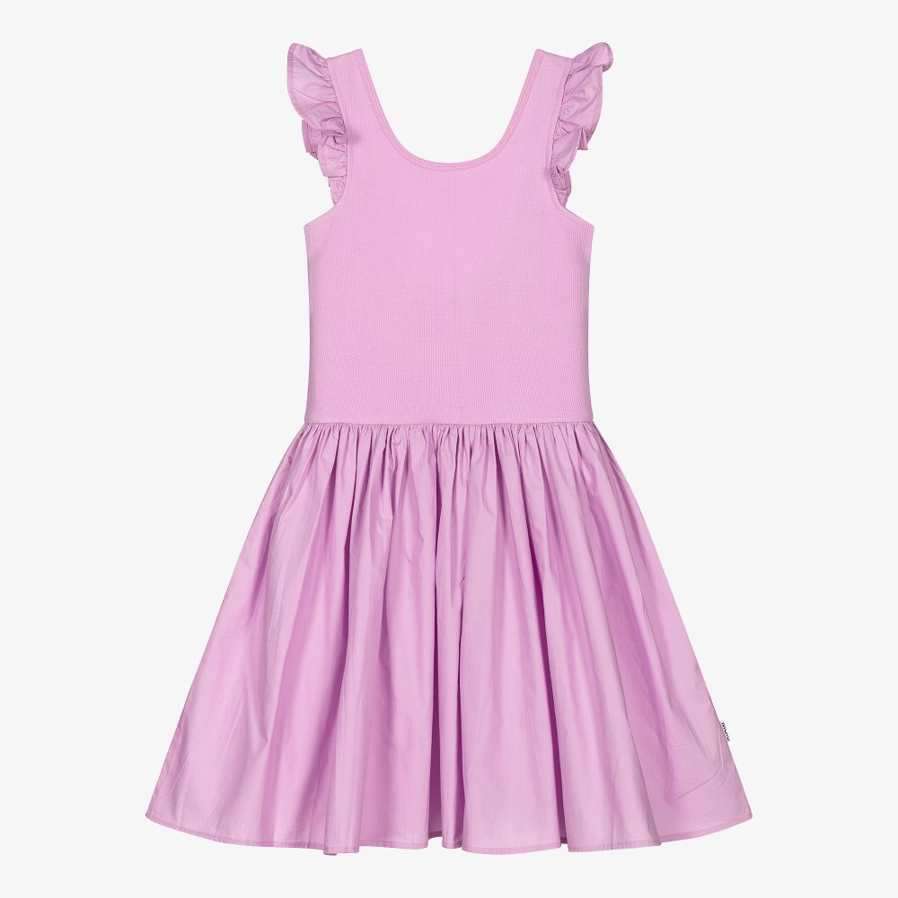 Molo - Fliederfarbenes Teen Kleid (M) | Childrensalon