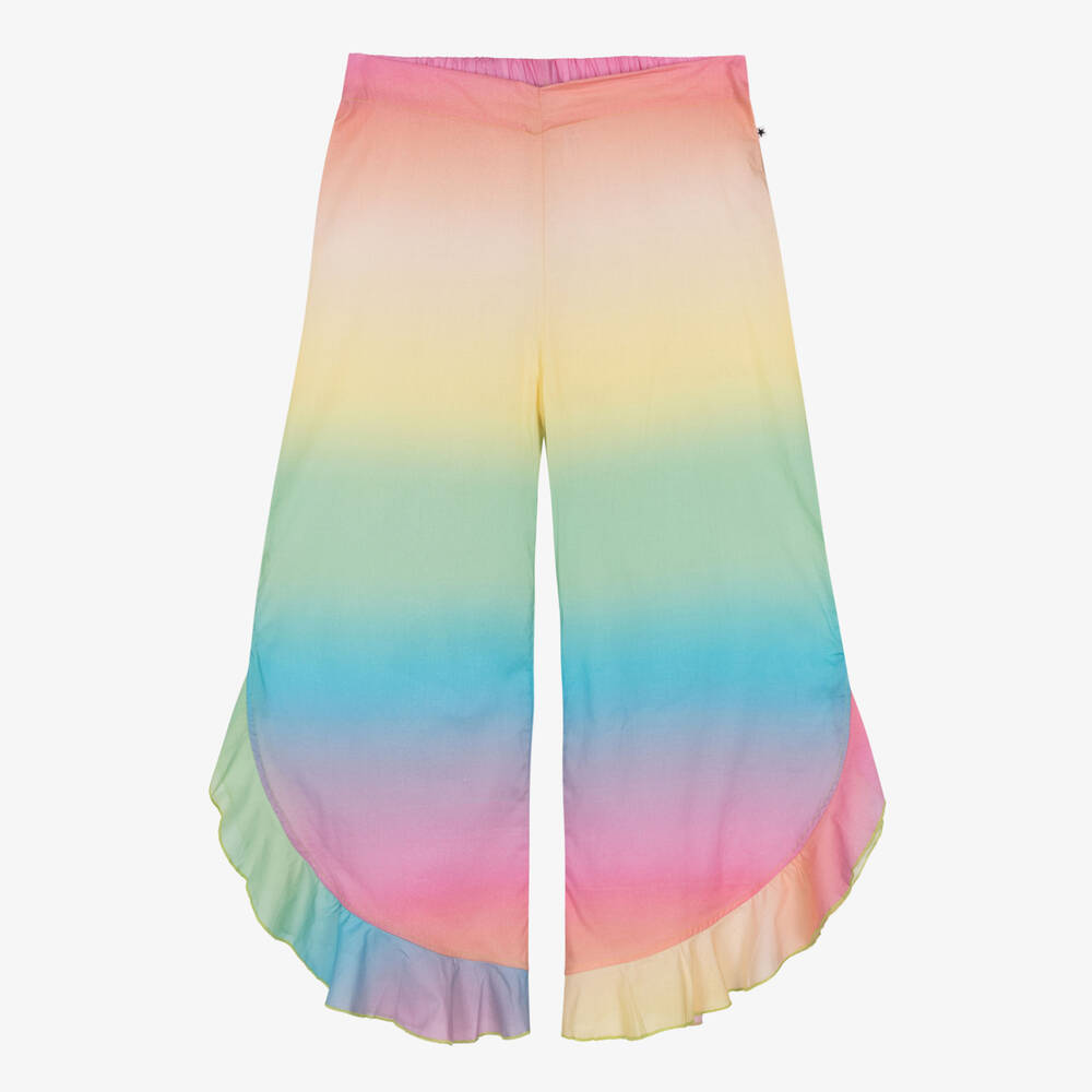 Molo-Teen Girls Multicoloured Beach Trousers | Childrensalon Outlet