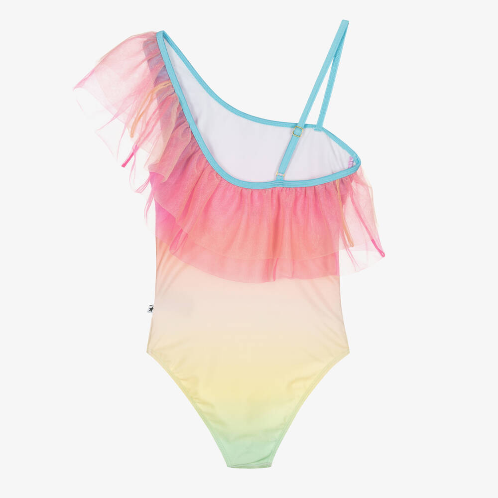 Molo-Teen Girls Multicoloured Tulle Swimsuit (UPF50+) | Childrensalon Outlet