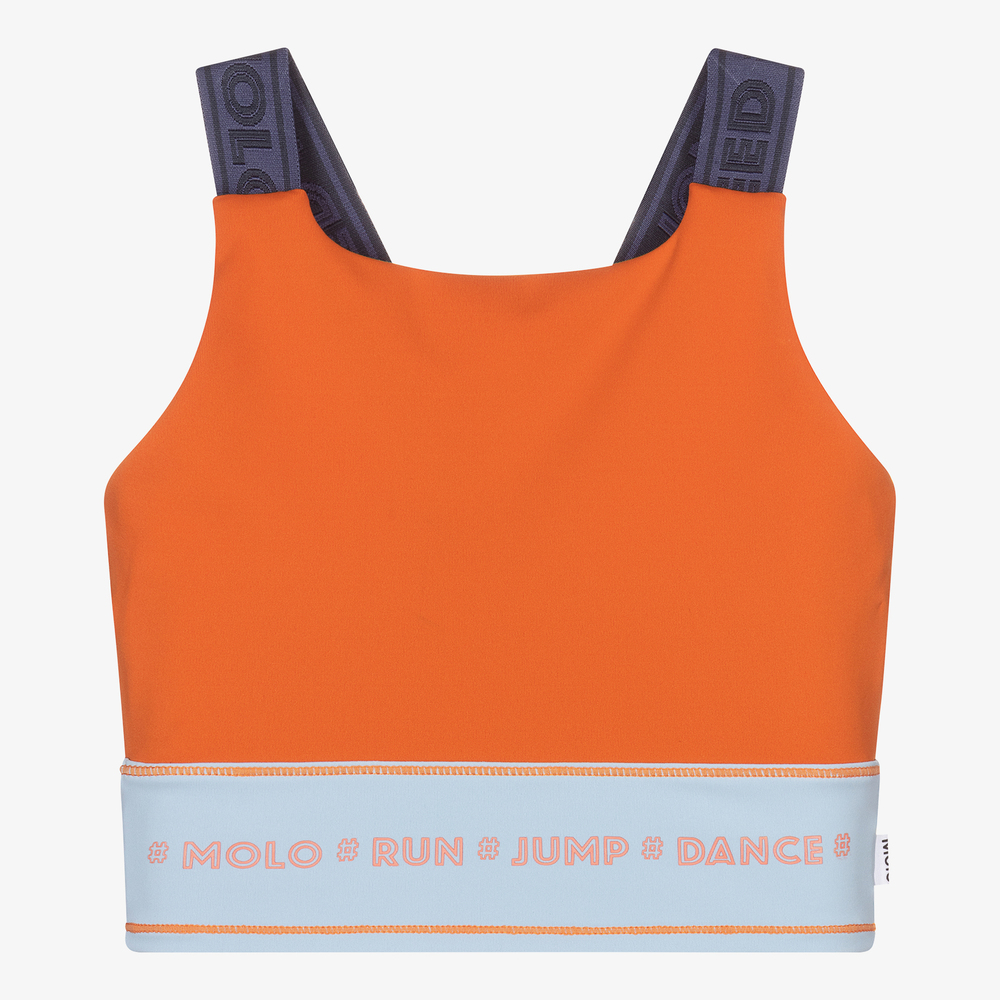 Molo - Oranges Teen Sporttop für Mädchen | Childrensalon