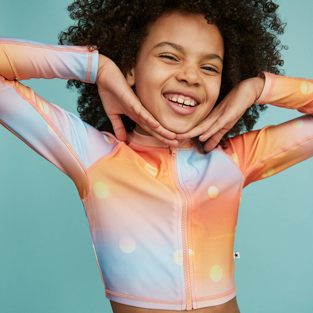 Molo-Оранжевый солнцезащитный топ (UPF50+) | Childrensalon Outlet