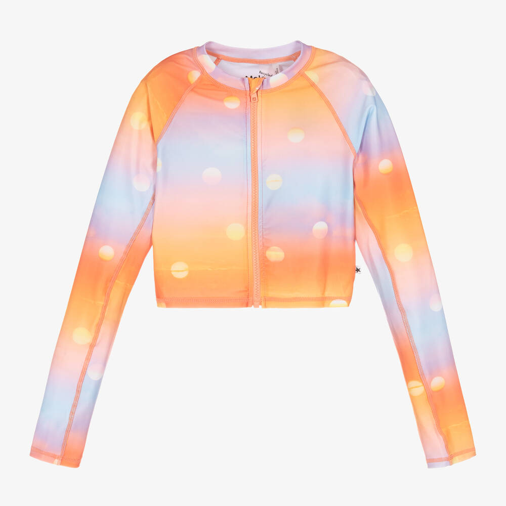 Molo - Haut anti-UV orange ado fille | Childrensalon