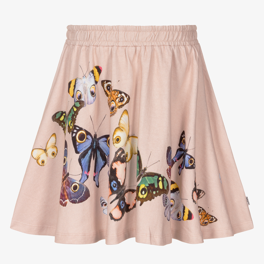 Molo - Teen Girls Pink Cotton Skirt | Childrensalon