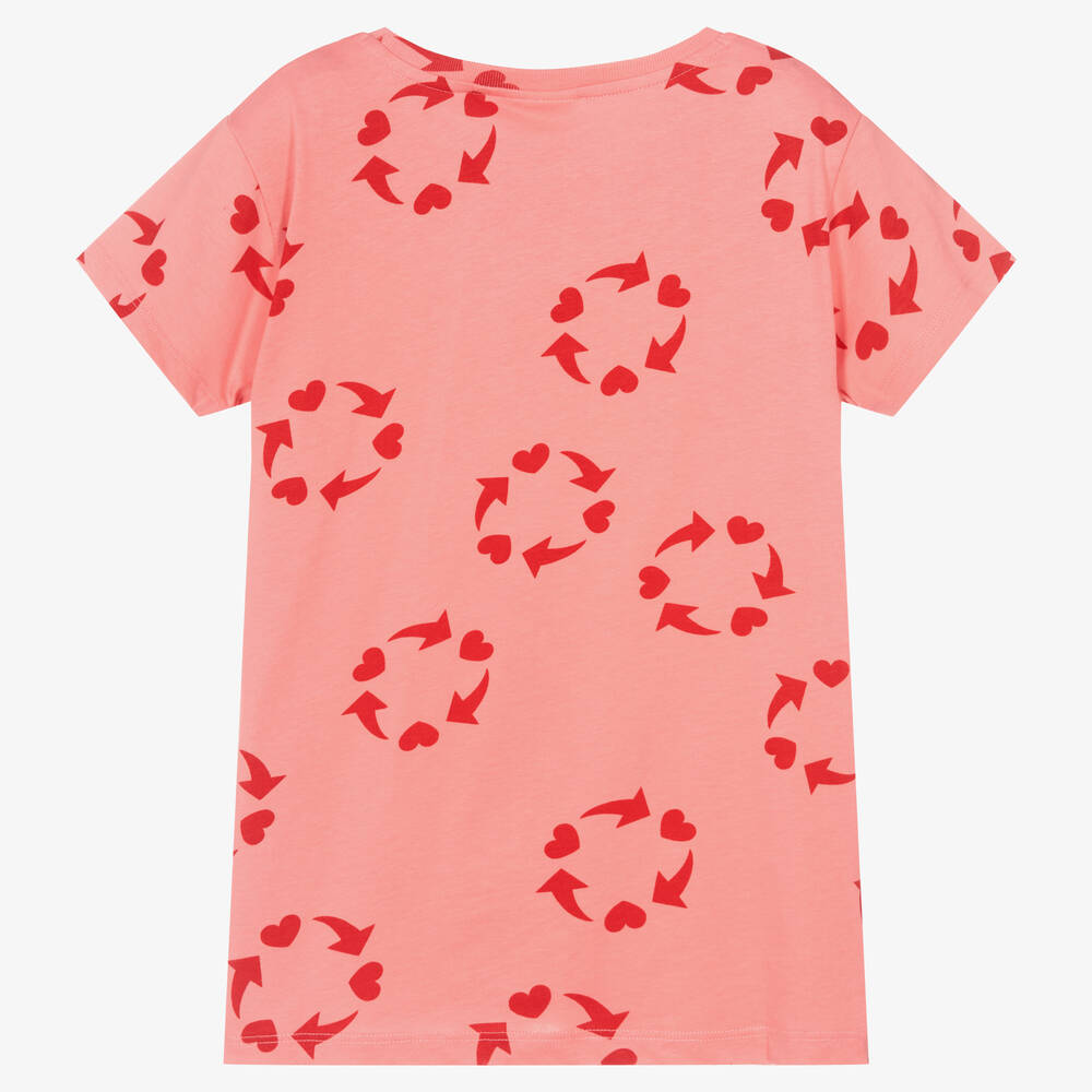Molo-Розовая хлопковая футболка для девочек-подростков | Childrensalon Outlet