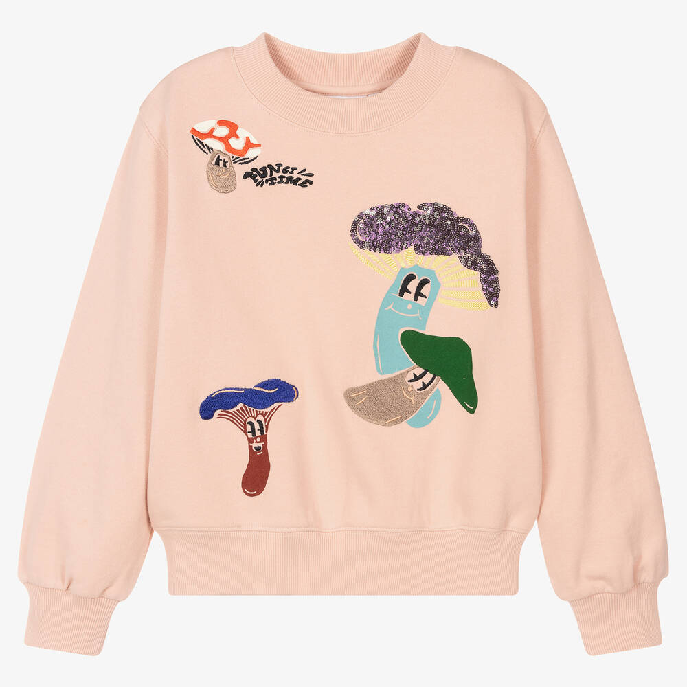 Molo - Rosa Teen Biobaumwoll-Sweatshirt | Childrensalon
