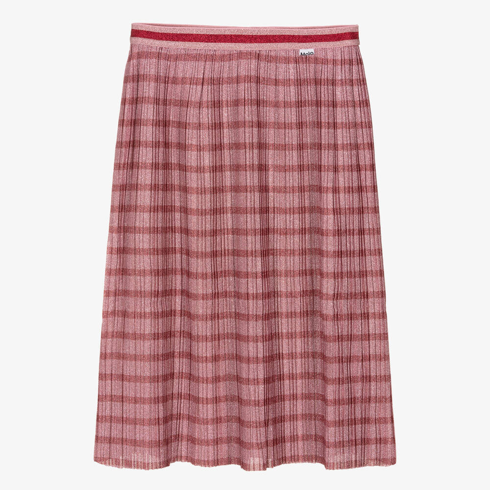 Molo - Розовая юбка в полоску для девочек-подростков | Childrensalon