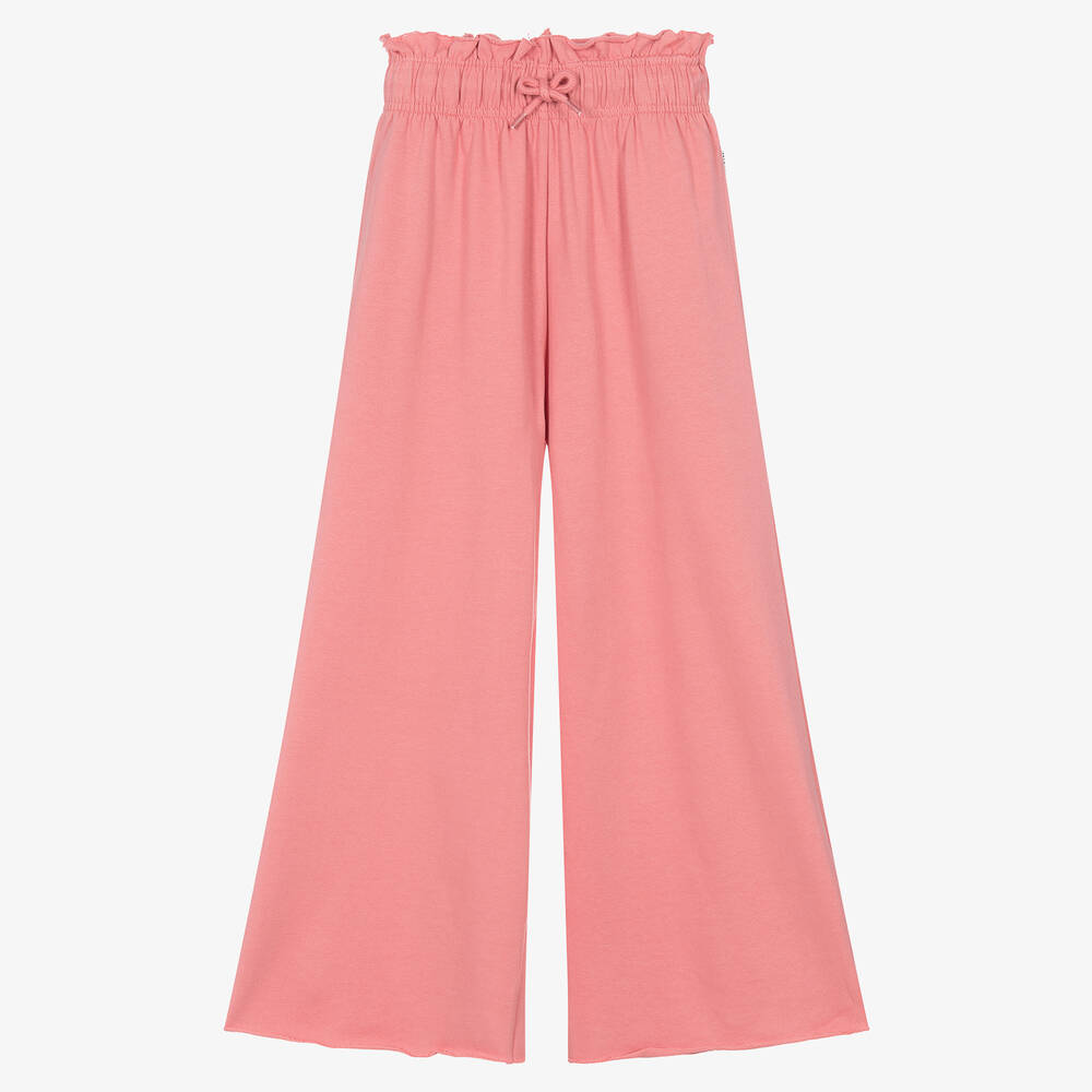 Molo - Pantalon de jogging rose en coton | Childrensalon