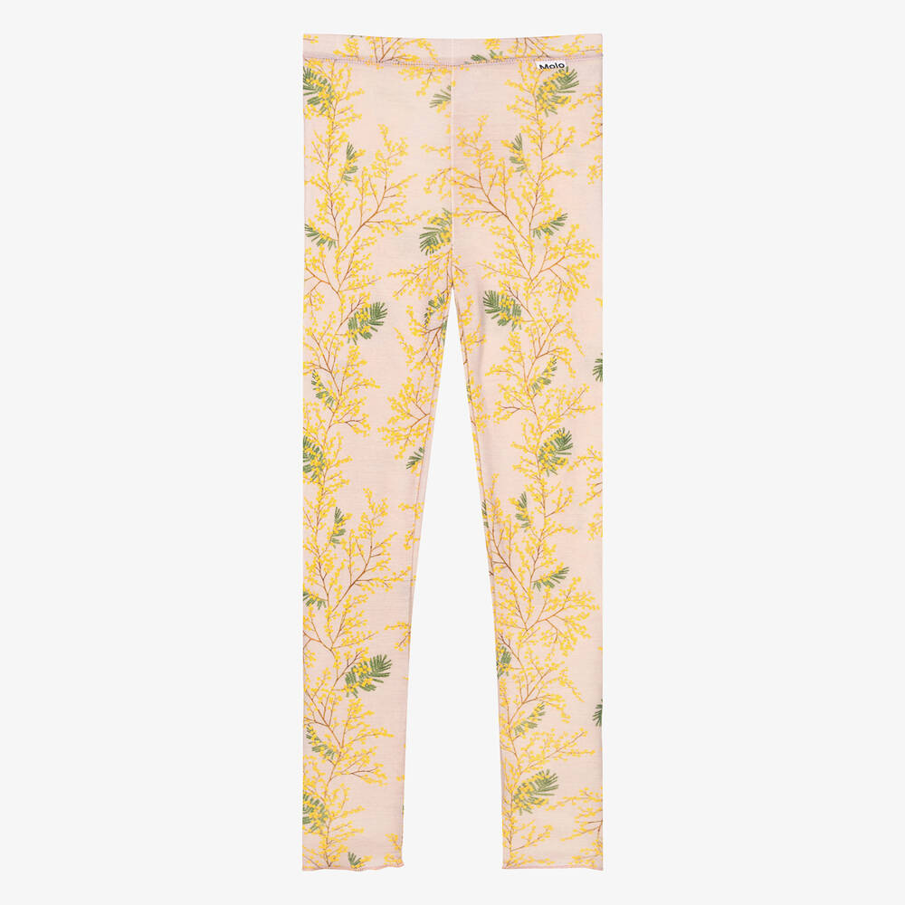 Molo - Legging thermique rose Ado fille | Childrensalon