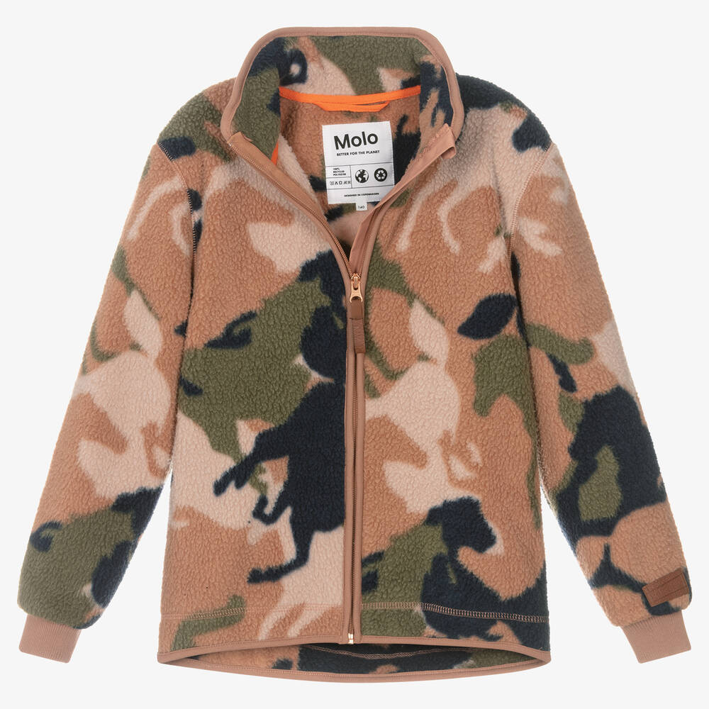 Molo-Teen Girls Pink Zip-Up Top | Childrensalon Outlet