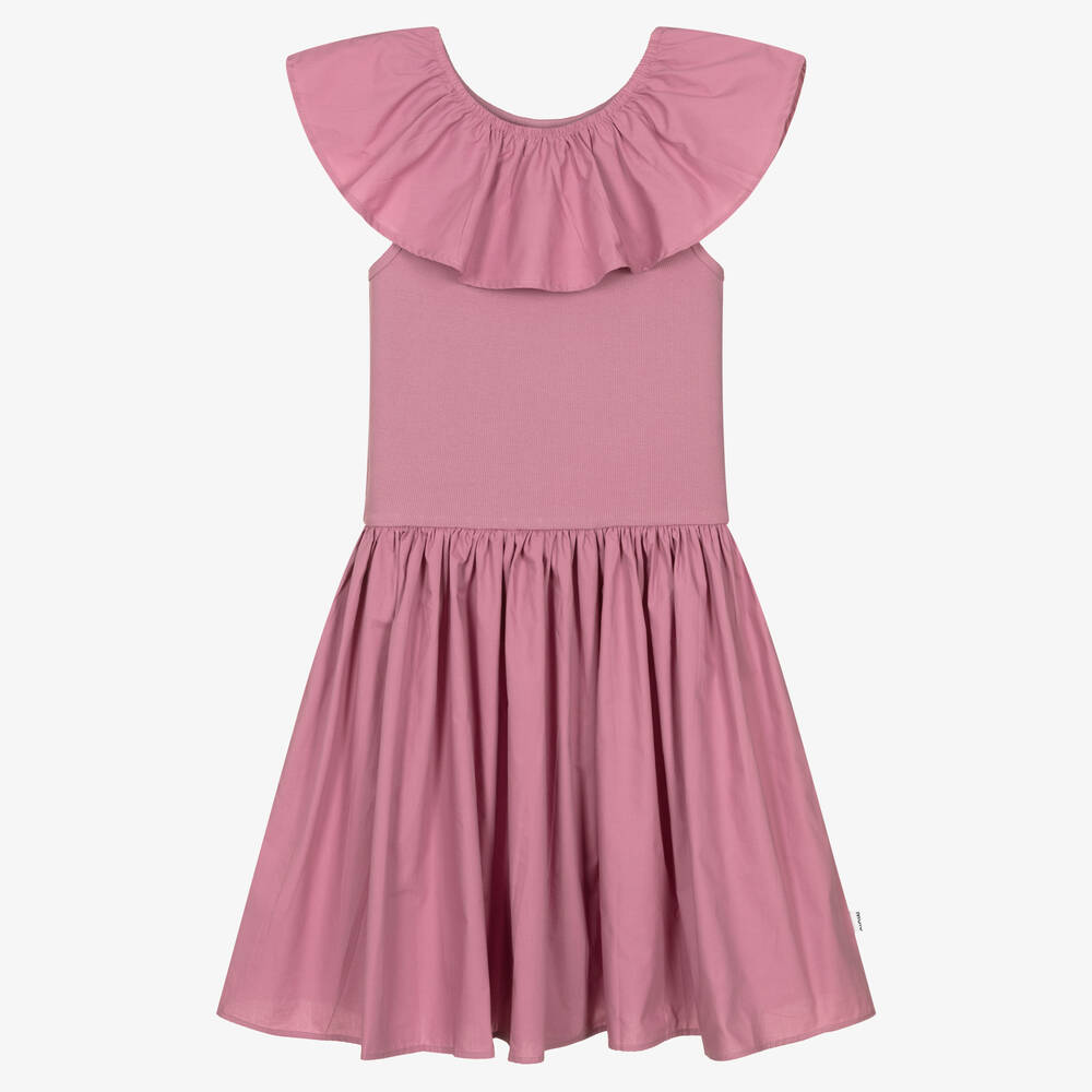 Molo - Violettes Teen Baumwollkleid (M) | Childrensalon