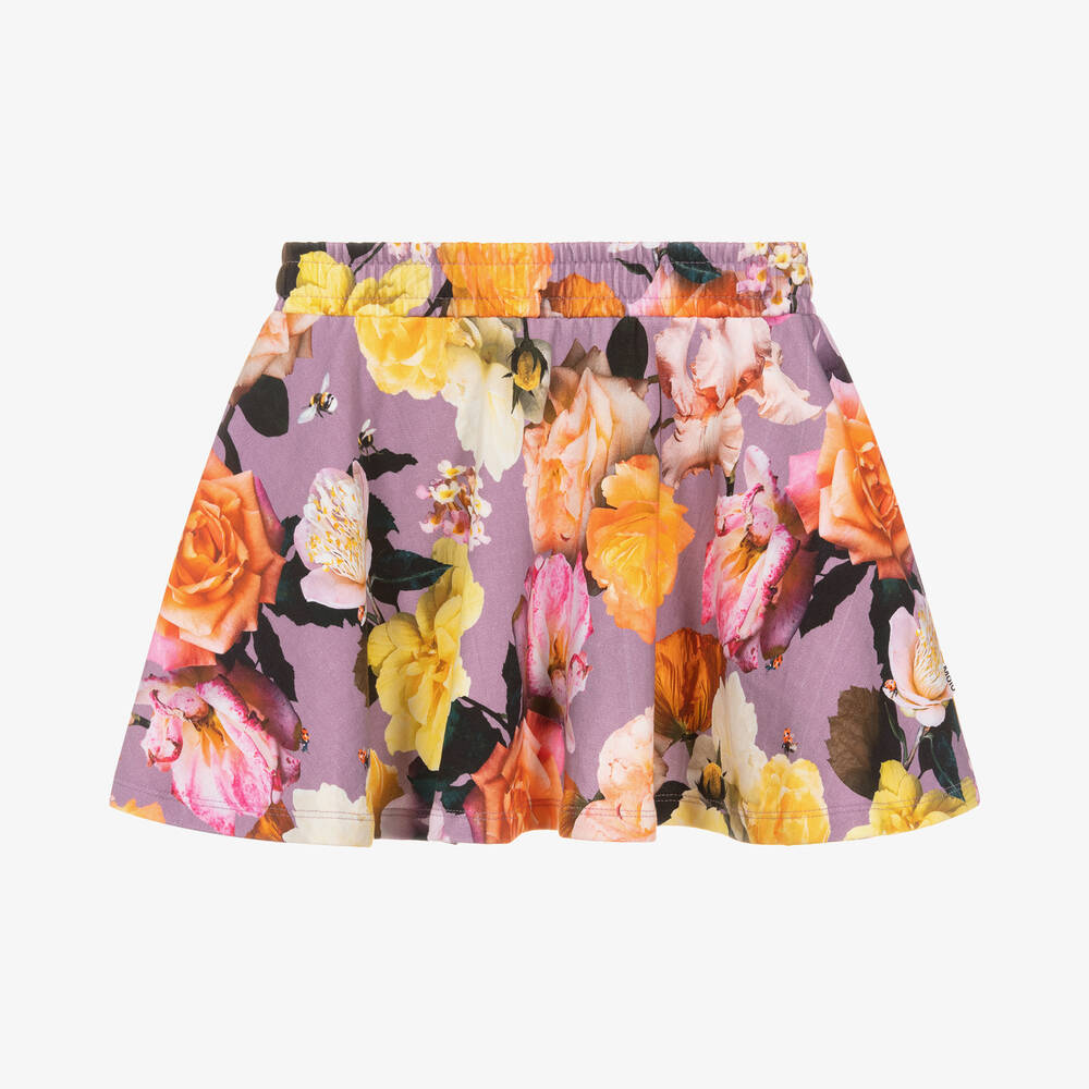 Molo - Teen Girls Rose Garden Jersey Skirt | Childrensalon