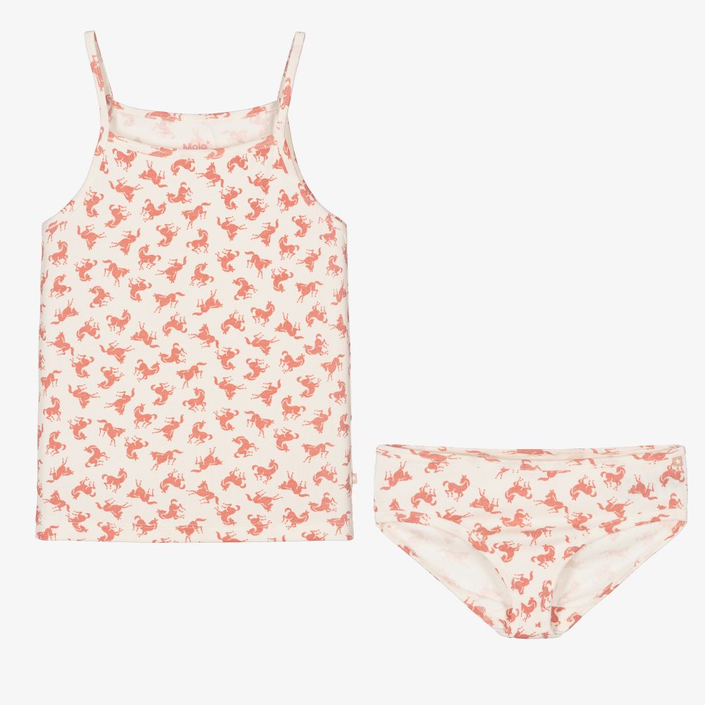 Molo - Teen Girls Vest & Knickers Set | Childrensalon