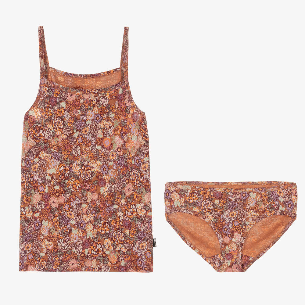 Molo - Teen Girls Vest & Knickers Set | Childrensalon