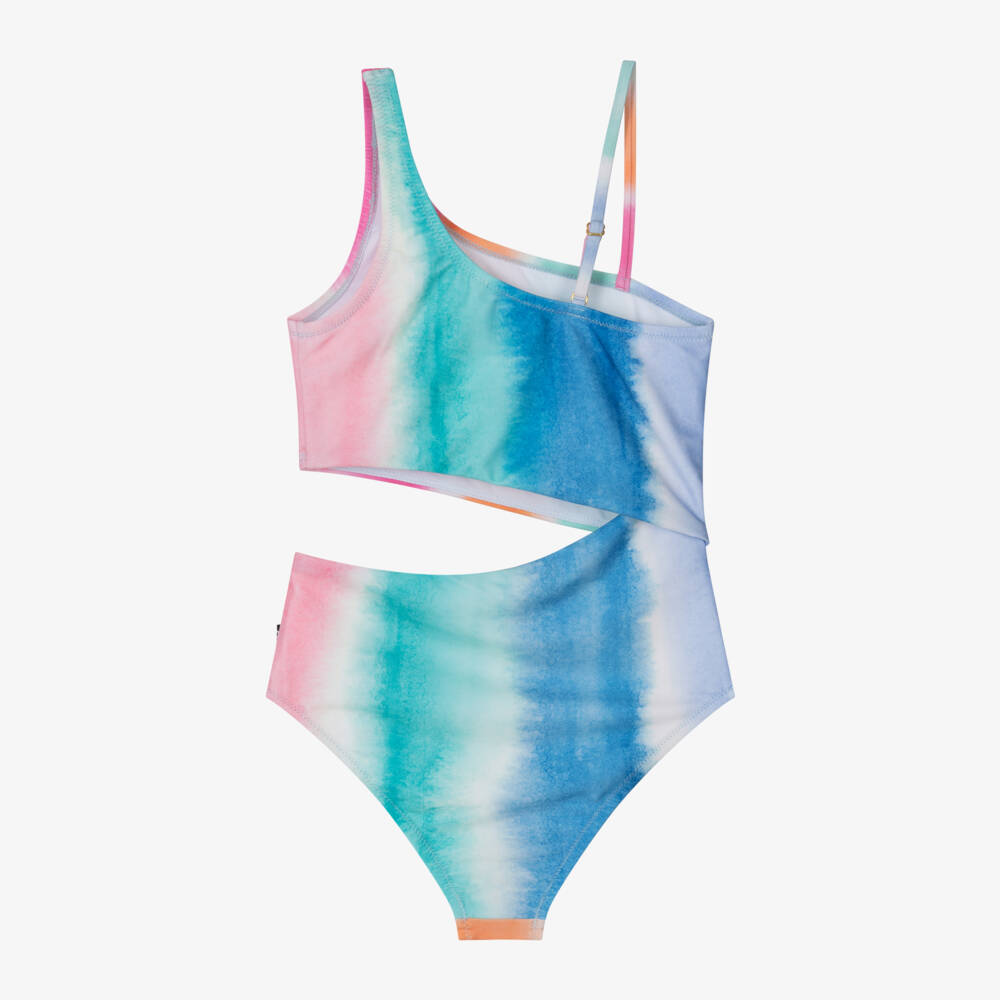 Molo-Teen Girls Vibrant Stripe Swimsuit | Childrensalon Outlet