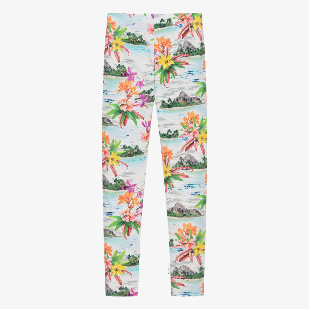 Molo-ليقنز قطن جيرسي لون أبيض للمراهقات | Childrensalon Outlet