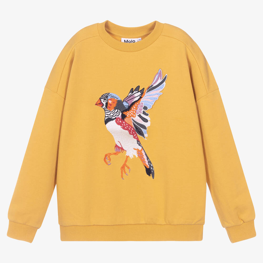 Molo - Teen Girls Yellow Sweatshirt | Childrensalon