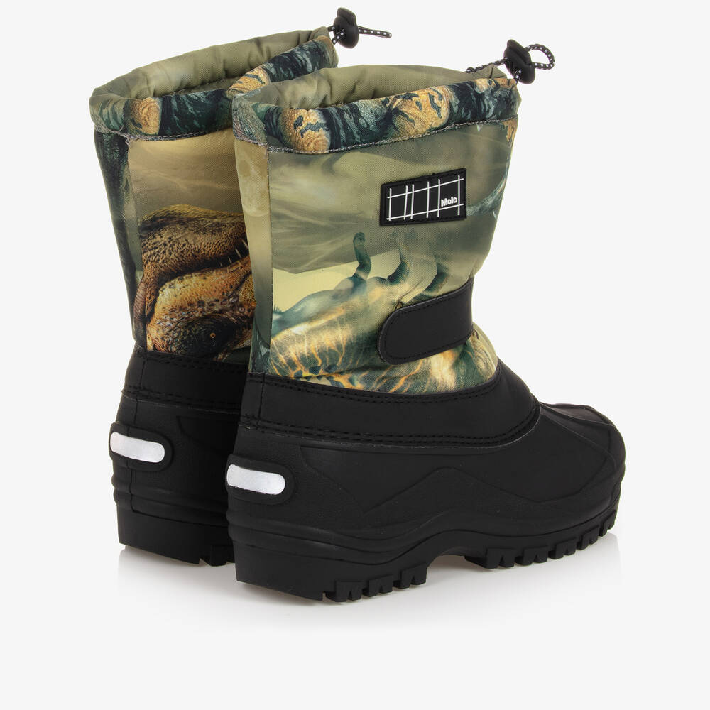 Molo-Зеленые боты с динозаврами | Childrensalon Outlet