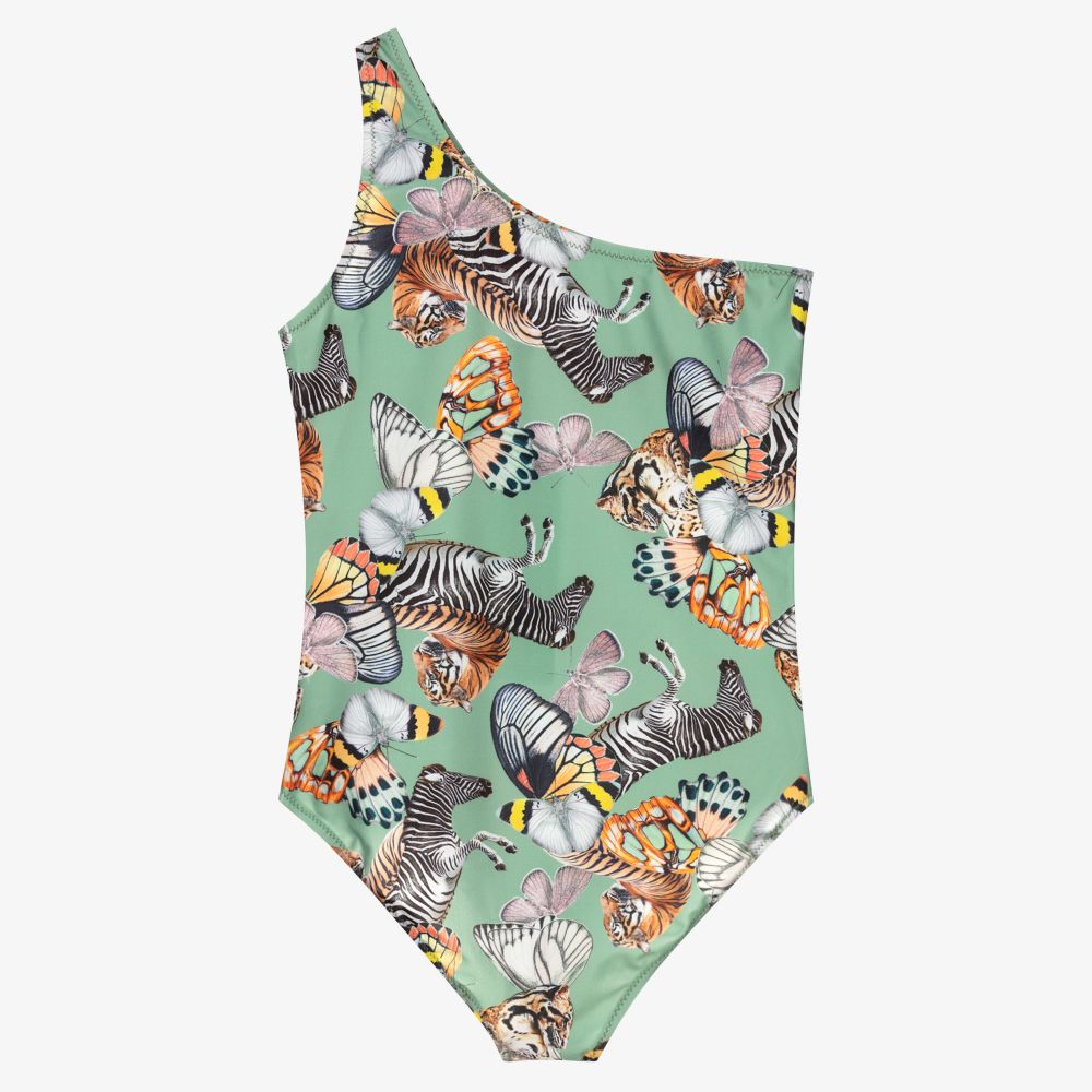 Molo-Зеленый купальник для подростков (UPF50+) | Childrensalon Outlet