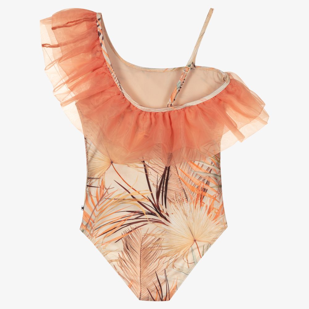 Molo-Оранжевый купальник для подростков (UPF50+) | Childrensalon Outlet