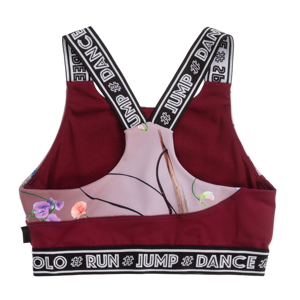 Molo-Teen Pink Cropped Sports Top | Childrensalon Outlet