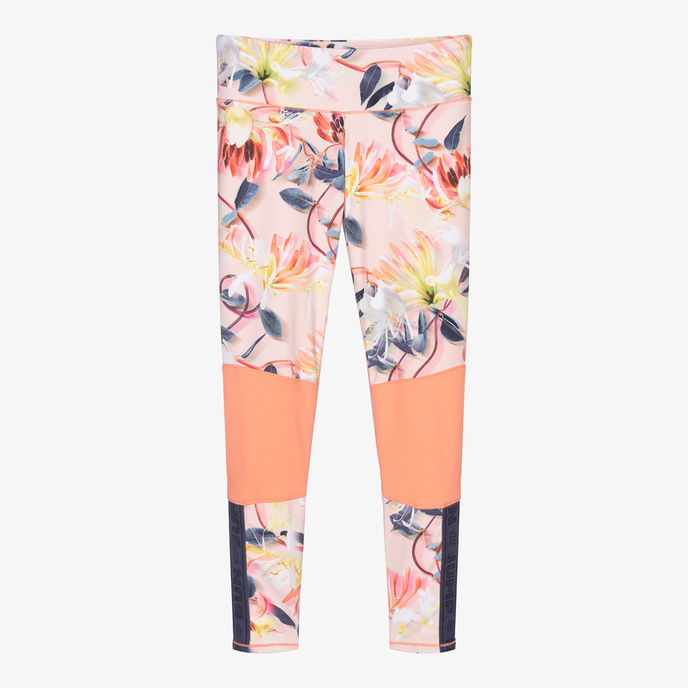 Molo - Teen Pink Floral Leggings | Childrensalon