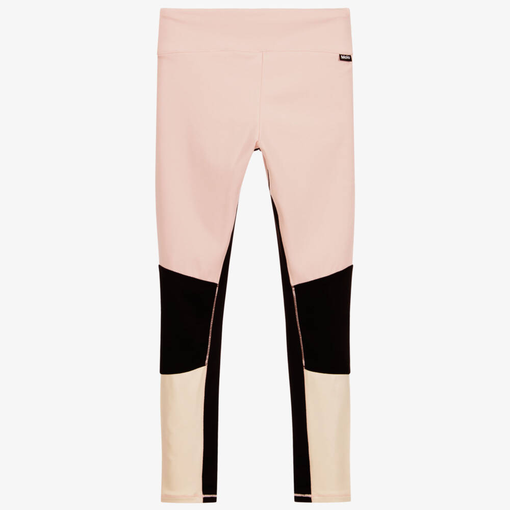 Molo-ليغنغز لون زهري، أسود وعاجي | Childrensalon Outlet