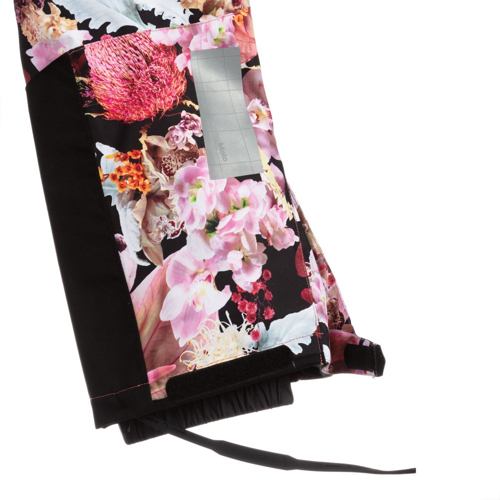 Molo-Teen Pink Logo Ski Trousers | Childrensalon Outlet