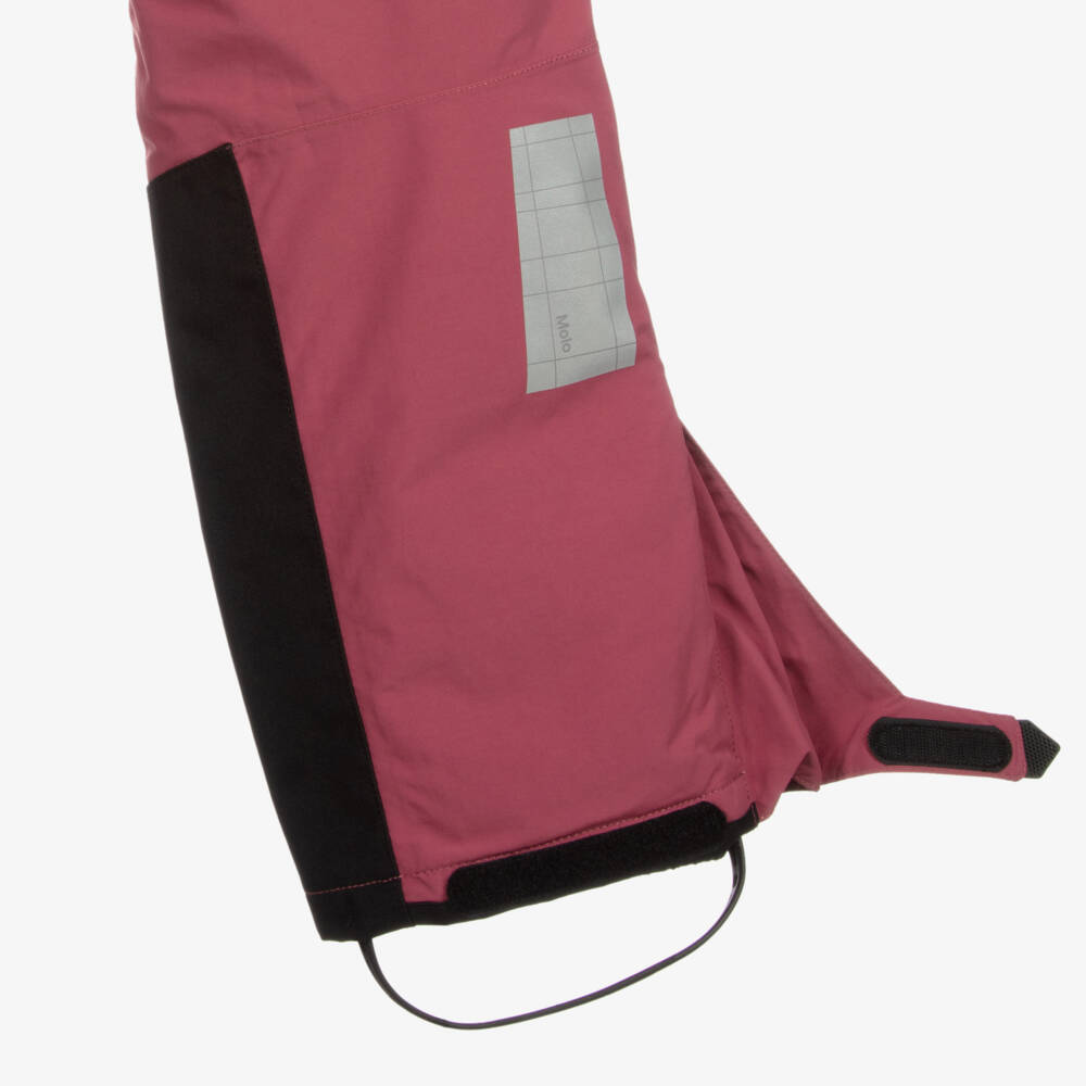 Molo-Teen Pink Logo Ski Trousers | Childrensalon Outlet