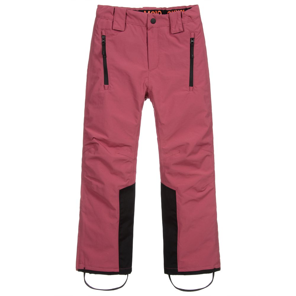 Molo - Teen Pink Logo Ski Trousers | Childrensalon Outlet