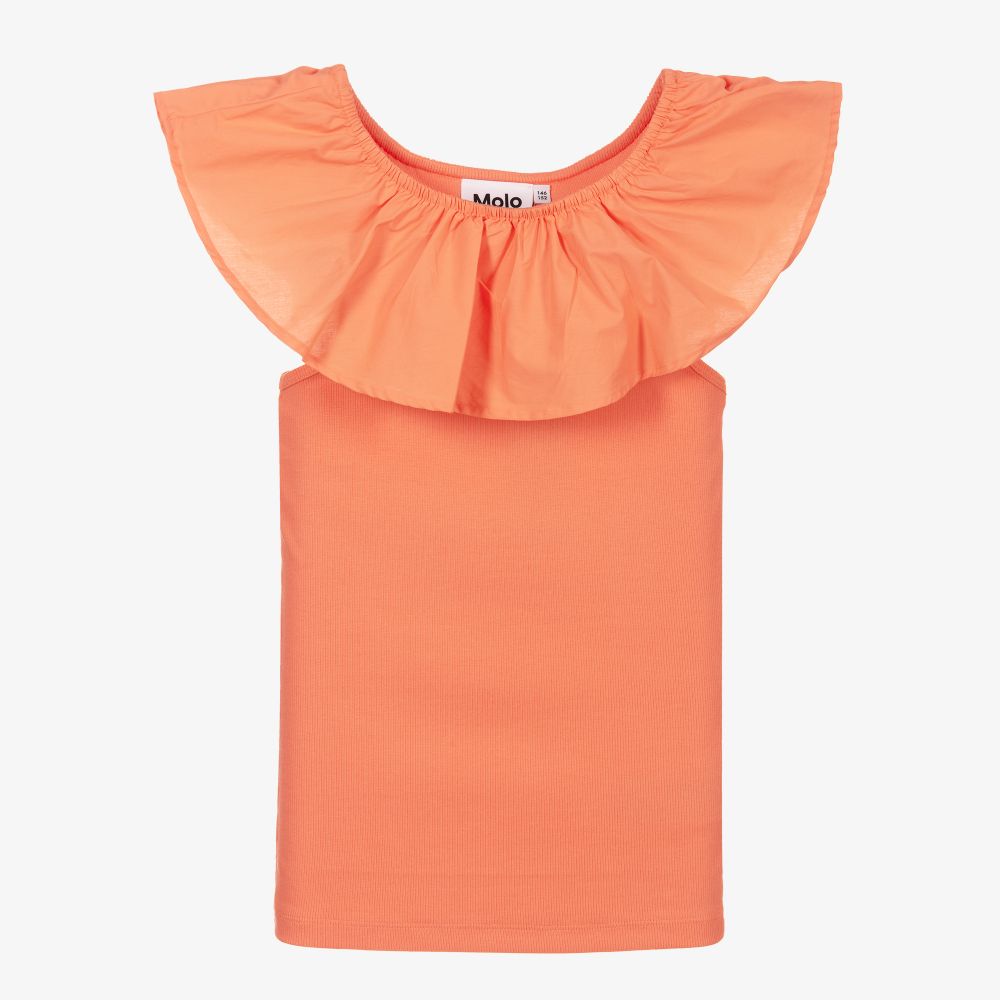 Molo-Розовый топ из органического хлопка для подростков | Childrensalon Outlet