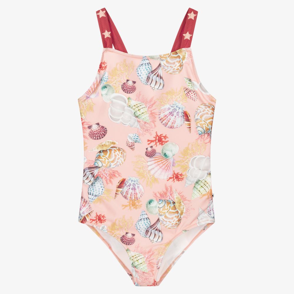 Molo - Teen Pink Swimsuit (UPF 50+) | Childrensalon
