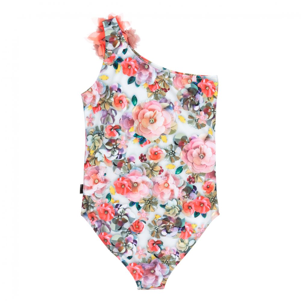 Molo-Teen Pink Swimsuit (UPF50+) | Childrensalon Outlet