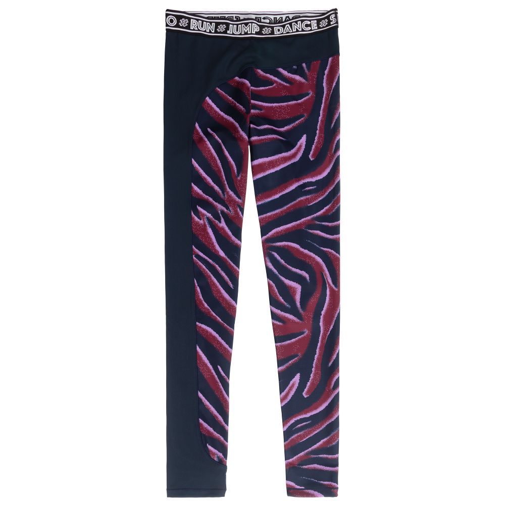 Molo-Teen Purple & Blue Leggings | Childrensalon Outlet