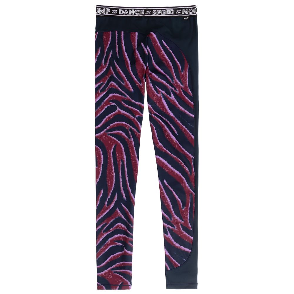 Molo-Teen Purple & Blue Leggings | Childrensalon Outlet