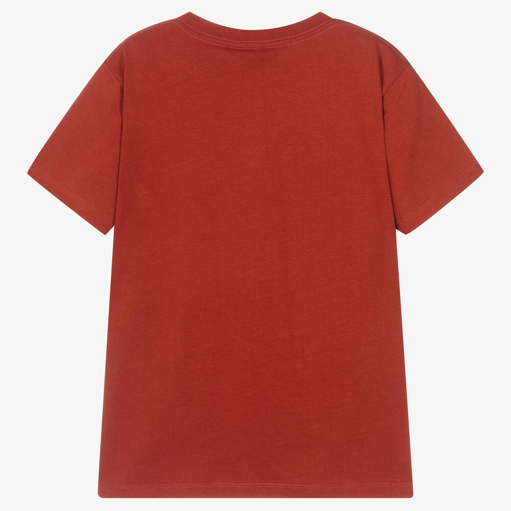 Molo-Красная футболка с динозавром для подростков | Childrensalon Outlet