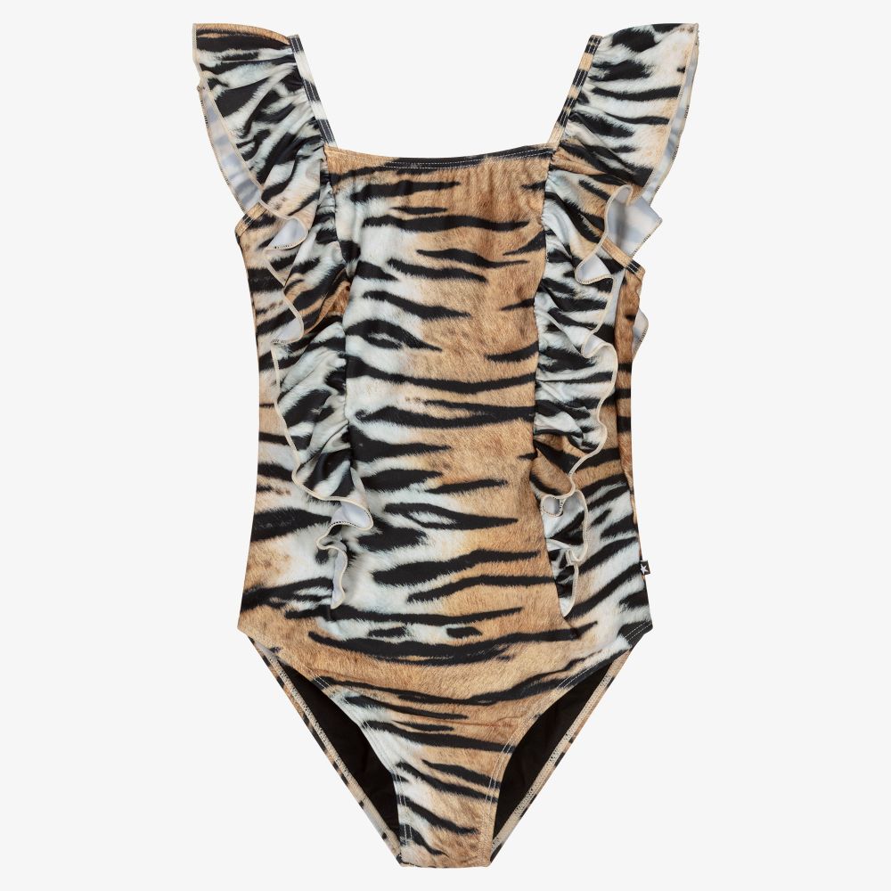 Molo - Teen Tiger Swimsuit (UPF 50+) | Childrensalon