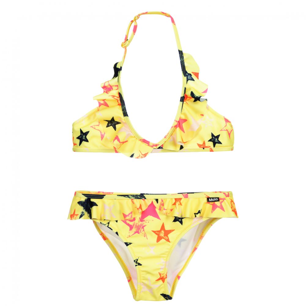 Molo - Gelber Teen Bikini (UPF 50+)  | Childrensalon