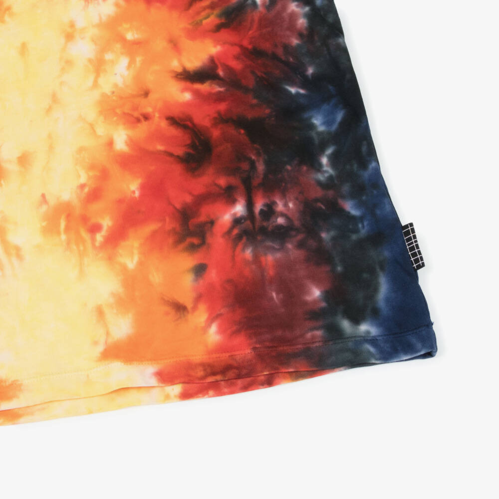 Molo-تي شيرت صبغة ربطة بلون اللهب النابض | Childrensalon Outlet