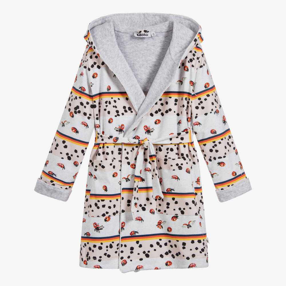 Molo-روب قطن بطبعة ملونة للفتيات | Childrensalon Outlet